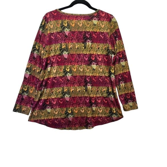 LuLa Roe Women's Lynnae Disney Collection Maleficent Sleeping Beauty Top large - Picture 2 of 12